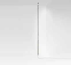 Suspension, Ambrosia V 235 plug in, noir, LED, dim, 2700K, 3267 lm, L3,5cm, H235cm - Marset