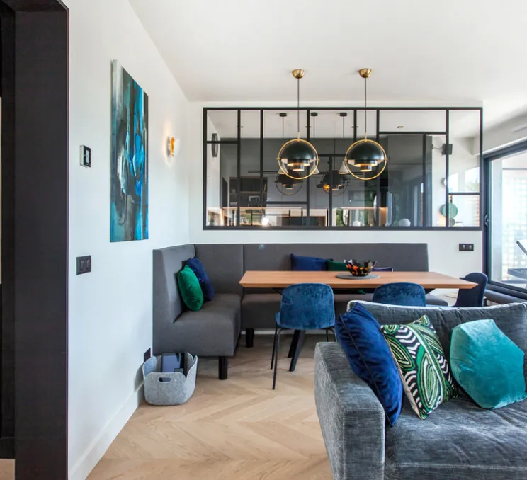 Suspension, Aplomb, mini, gris, Ø11,5cm, H20cm - Foscarini