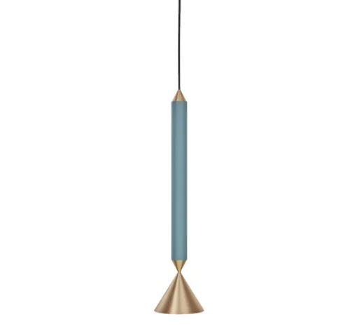 Suspension, Apollo 39, bleu, Ø12,5cm, H51,5cm - PHOLC