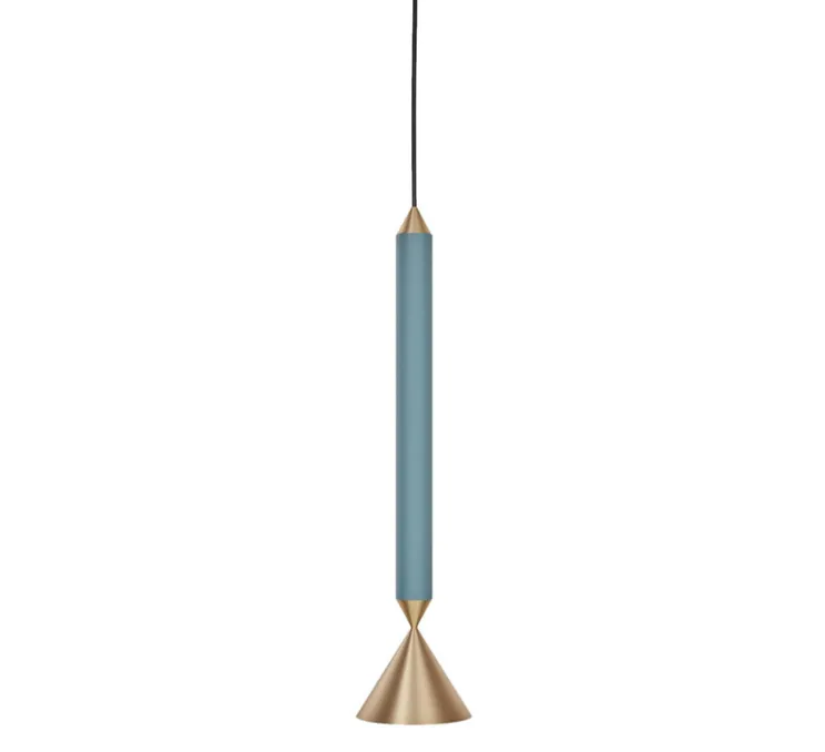 Suspension, Apollo 39, bleu, Ø12,5cm, H51,5cm - PHOLC