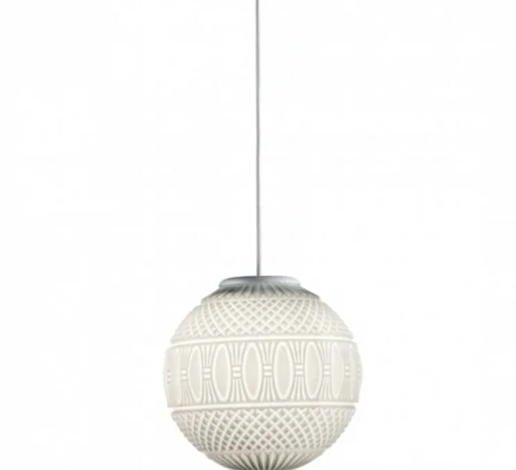 Suspension, Arabesque, blanc, Ø25cm, H25cm - MM LAMPADARI