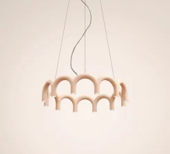 Suspension, Arch circle, Nude, Ø98cm, H22cm - Oblure