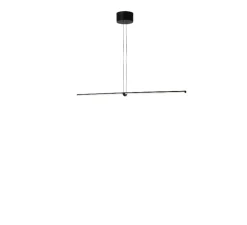 Suspension, Arrangements (line), noir, LED, 2700K, 1296lm, L170,6cm, H2cm - Flos