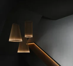 Suspension, Array, 1825, beige, LED, dim, 2700K, 3993 lm, Ø55cm, H193cm - Vibia