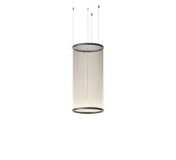 Suspension, Array, 1820, beige, rosace en surface, LED, dim, 1-10V, 2700K, 3993 lm, Ø55cm, H113cm - Vibia