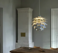 Suspension, Artichoke S, vert poudré, laiton, Ø48cm, H46,5cm - Louis Poulsen