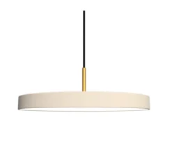 Suspension, Asteria Medium, blanc perle, LED, 3000k, 1300lm, Ø43cm, H14,3cm - Umage