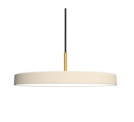 Suspension, Asteria Medium, blanc perle, LED, 3000k, 1300lm, Ø43cm, H14,3cm - Umage