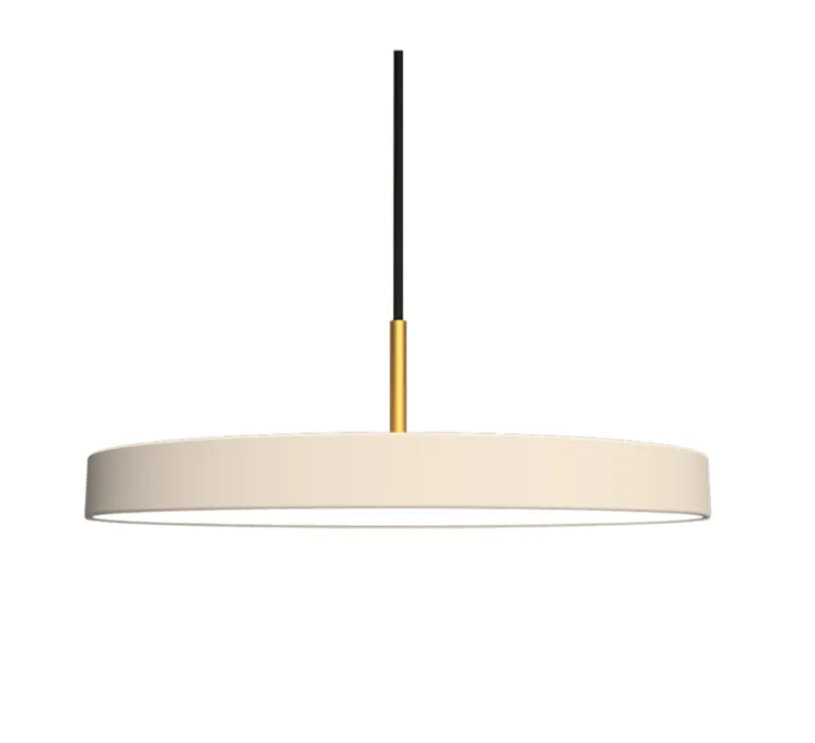 Suspension, Asteria Medium, blanc perle, LED, 3000k, 1300lm, Ø43cm, H14,3cm - Umage