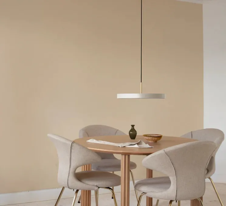 Suspension, Asteria Medium, blanc perle, LED, 3000k, 1300lm, Ø43cm, H14,3cm - Umage