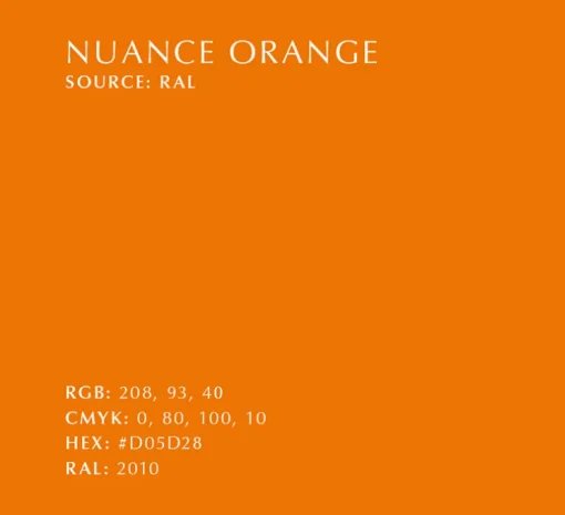 Suspension, Asteria Medium, orange et laiton, LED, 3000K, 1200lm, Ø43cm, H14cm - Umage