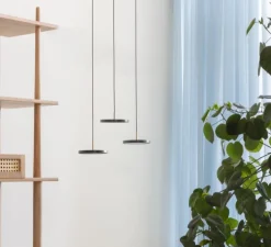 Suspension, Asteria Micro et Cluster 3, gris anthracite, LED, dim, 3000K, 370 lm, Ø25cm, H8,5cm - Umage