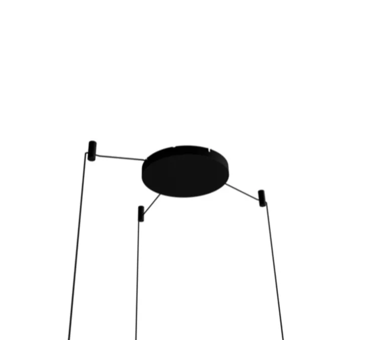 Suspension, Asteria Micro et Cluster 3, gris anthracite, LED, dim, 3000K, 370 lm, Ø25cm, H8,5cm - Umage