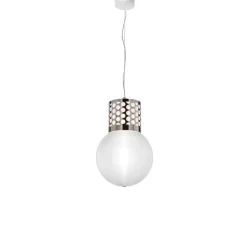 Suspension, Atmosfera M, chrome, Ø30cm, H44,5cm - Slamp