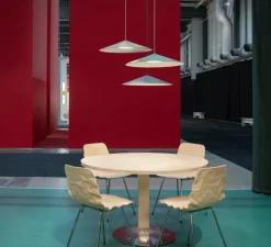 Suspension, Attic, blanc, LED, dim, 3000K, 875 lm, Ø52,4cm, H10cm - Zero