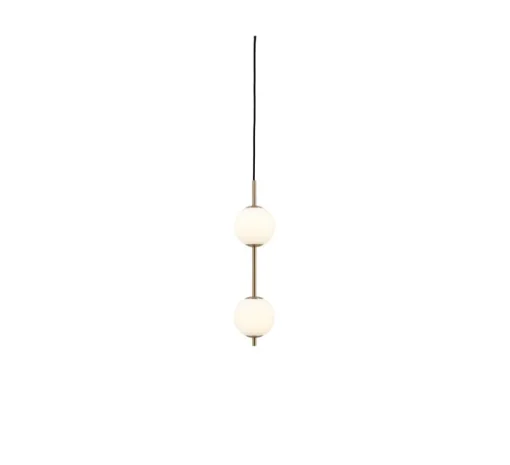 Suspension, Audrey 2, laiton, LED, 2700K, 1080 lm, Ø12cm, H49cm - Umage