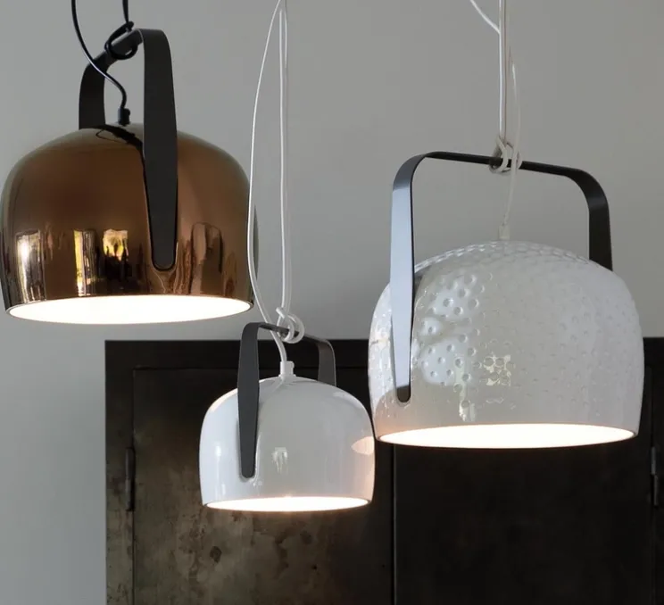 Suspension, Bag CR, bronze, Ø21cm, H20cm - Karman