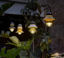 Suspension, baladeuse d'extérieur, Santorini, IP65, moutarde, H25,8cm - Marset