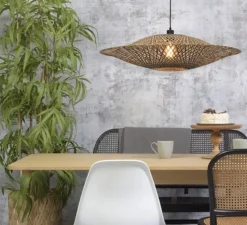 Suspension, Bali L, naturel, Ø87cm, H20cm - Good&Mojo