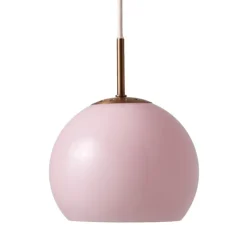 Suspension, Ball glass, rose opalin, Ø18cm, H15cm - Frandsen