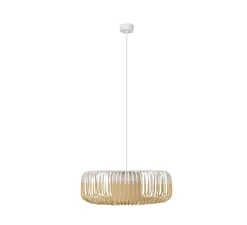 Suspension, Bamboo Light XL, blanc, Ø60cm, H20cm - Forestier