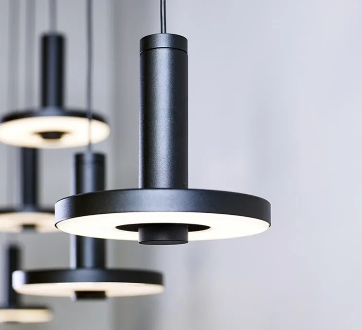 Suspension, Bead box 108, noir, Ø21,5cm, H21,7cm, LED, 2100-3000K, 900 lm - TONONE