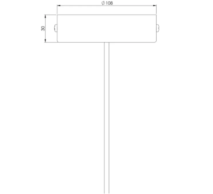 Suspension, Bead box 108, noir, Ø21,5cm, H21,7cm, LED, 2100-3000K, 900 lm - TONONE