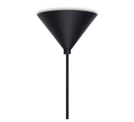 Suspension, Beat Fat, noir mat, laiton, LED, dim, 3000k, 800 lm, Ø24cm, H30cm - Tom Dixon