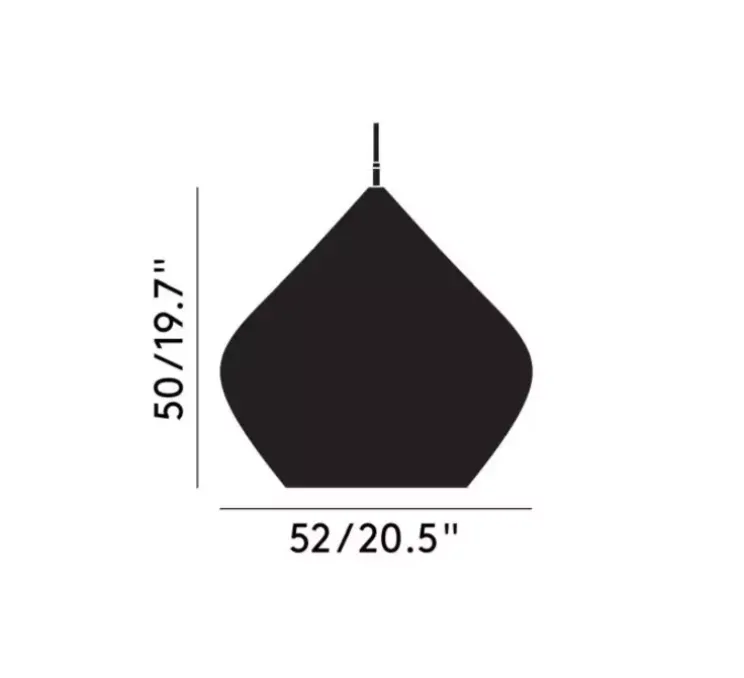 Suspension, Beat Stout, blanc, laiton, LED, dim, 3000k, 800 lm, Ø52cm, H50cm - Tom Dixon