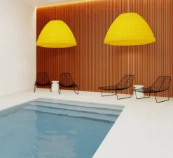 Suspension, Bell 180, jaune, Ø180cm, H112cm - Axolight