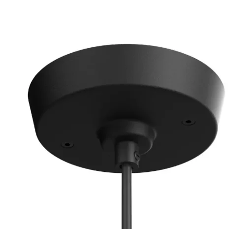 Suspension, Bella, noir fumé, Ø27cm, H32cm - Tonone