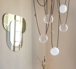 Suspension, Beloio, blanc, Ø14,5cm - Margaux Keller Collections