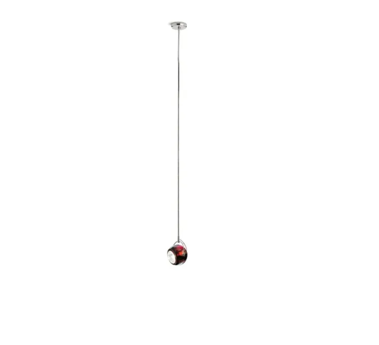 Suspension, Beluga Color, rouge, Ø9cm, H11cm - Fabbian
