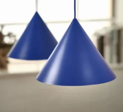 Suspension, Benjamin, bleu, Ø30cm, H22cm - Frandsen