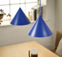 Suspension, Benjamin, bleu, Ø30cm, H22cm - Frandsen