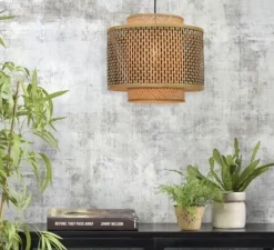 Suspension, Bhutan 4034, naturel, Ø40cm, H34cm - Good&Mojo