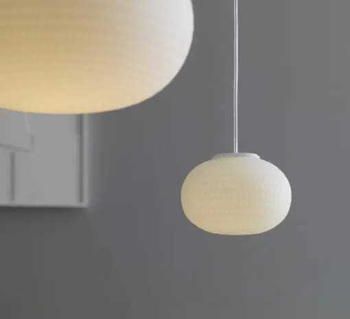 Suspension, Bianca Piccola, blanc, Ø16cm, H11,5cm - Fontana Arte