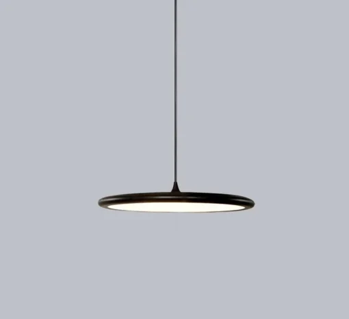 Suspension, Bilancella 512.21, noir, IP40, LED, 2700K, 3000 lm, Ø50cm, H3cm - Tooy