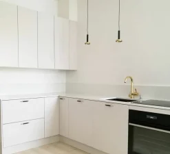 Suspension, Blend, laiton, noir, Ø9cm, H16cm - Pholc