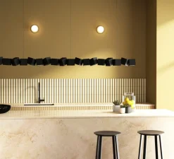 Suspension, Blockchain 29, noir, 3000K, L317,5cm, H13,4cm - Oblure