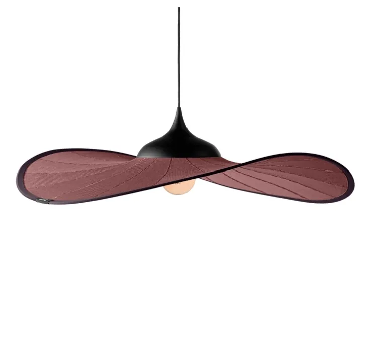 Suspension, Bloom, rouge vin, Ø90cm, H14cm - Easy Light by Carpyen