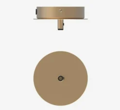 Suspension, Blossi 1, or, transparent, 2418K, 162lm, Ø23cm, H15cm - Nuura