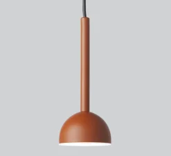 Suspension, Blush, rouille, LED, 3000k, 900lm, Ø9cm, H22cm - Northern