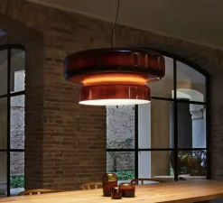 Suspension, Bohemia, ambre, LED, 2700k, 3048lm, dim Dali, Ø84cm, H41,5cm - Marset