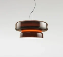 Suspension, Bohemia, ambre, LED, 2700k, 3048lm, dim Dali, Ø84cm, H41,5cm - Marset