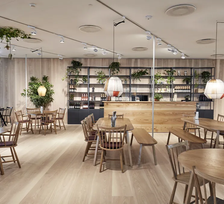 Suspension, Bonbon 320, jaune, Ø32cm, H38cm - HAY