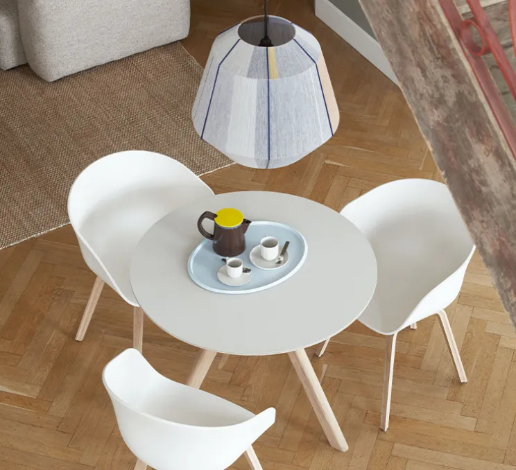 Suspension, Bonbon 500, terre, gris, Ø50cm, H46cm - HAY