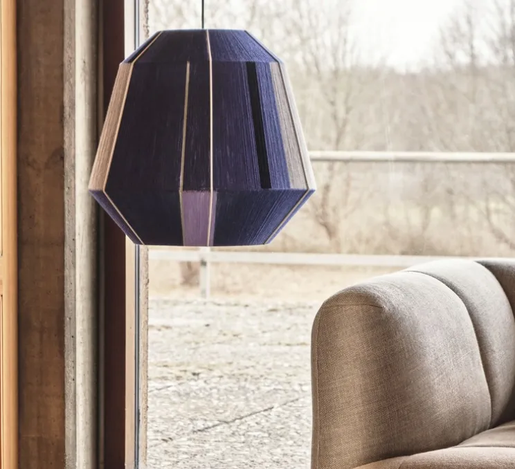 Suspension, Bonbon 500, tons bleus, Ø50cm, H46cm - HAY