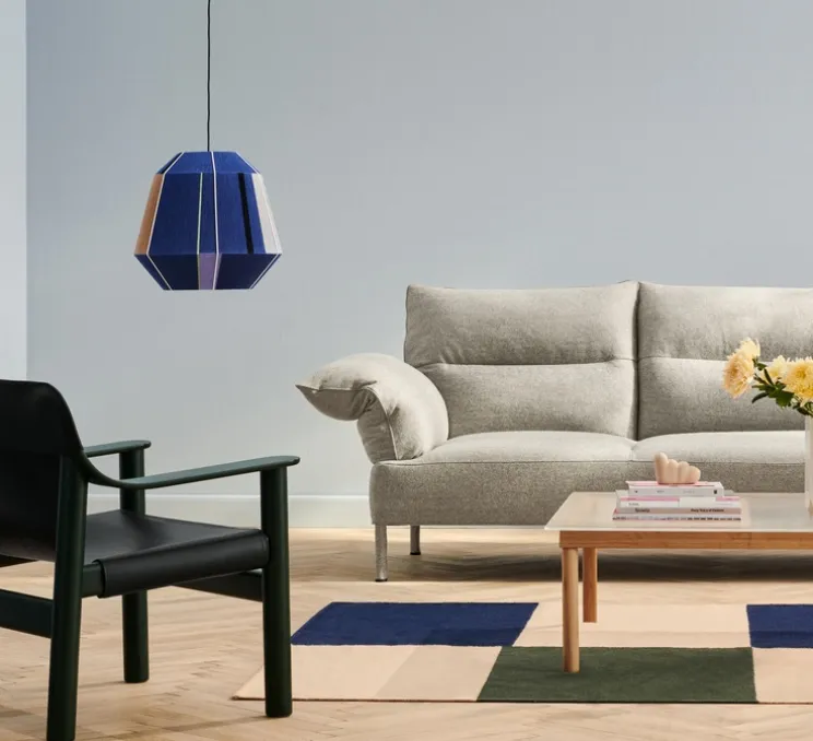 Suspension, Bonbon 500, tons bleus, Ø50cm, H46cm - HAY