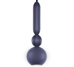 Suspension, Bosca, bleu indigo, LED, dim, 3000K, 600 lm, Ø9cm, H29cm - Loftlight